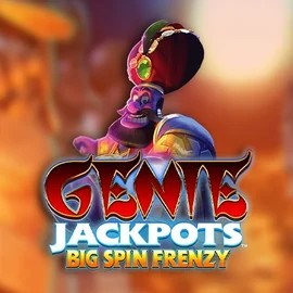 Official Jackpots logo: Genie Jackpots: Big Spin Frenzy by Blueprint Gaming at ShakeBet Casino