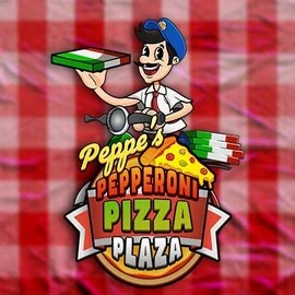 Peppe’s Pepperoni Pizza Plaza logo by Pragmatic Play ShakeBet Casino