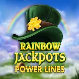 Rainbow Jackpots Power Lines logo by Red Tiger Gaming at ShakeBet Casino