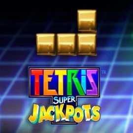 Jackpots logo of Tetris Super Jackpots from WMS at ShakeBet Casino